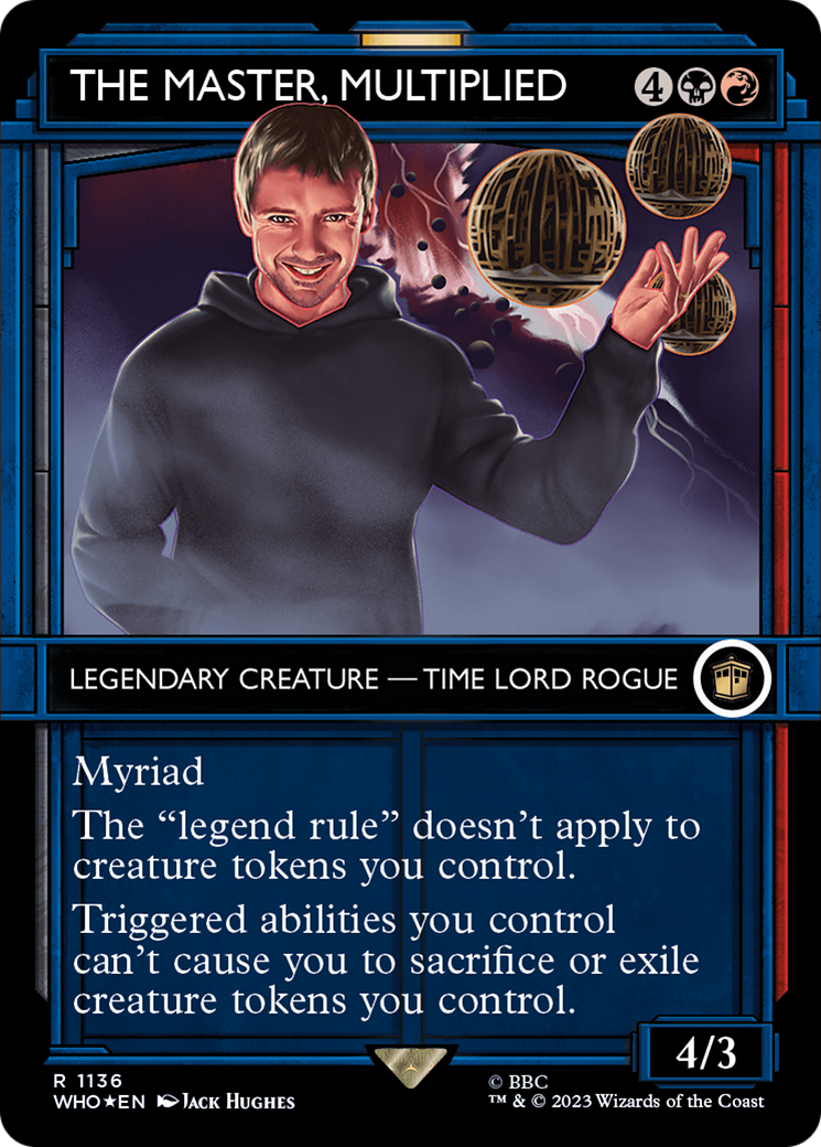 The Master, Multiplied (Showcase) (Surge Foil) [Doctor Who] | Impulse Games and Hobbies