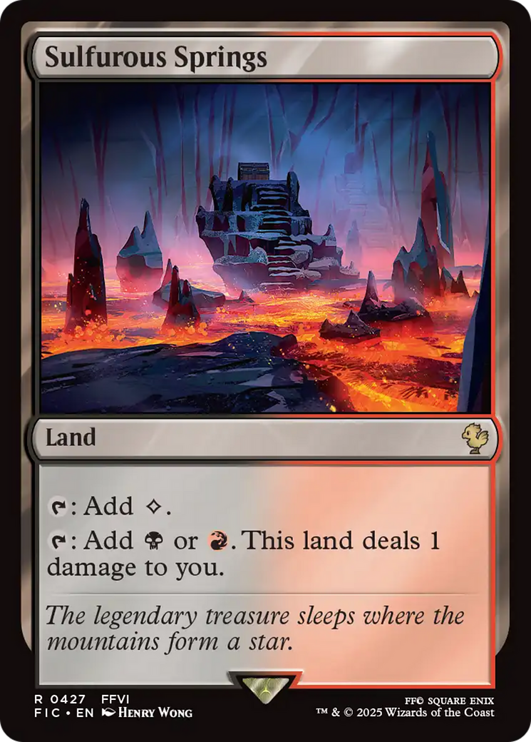 Sulfurous Springs [FINAL FANTASY Commander] | Impulse Games and Hobbies