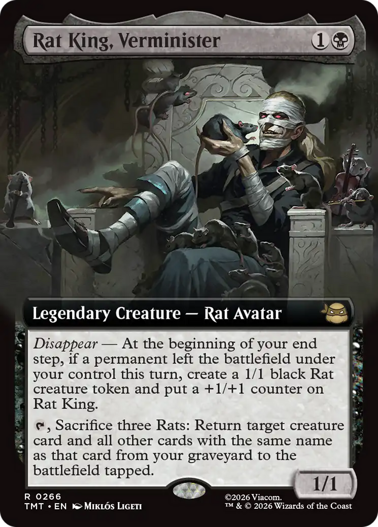 Rat King, Verminister (Extended Art) [Teenage Mutant Ninja Turtles] | Impulse Games and Hobbies