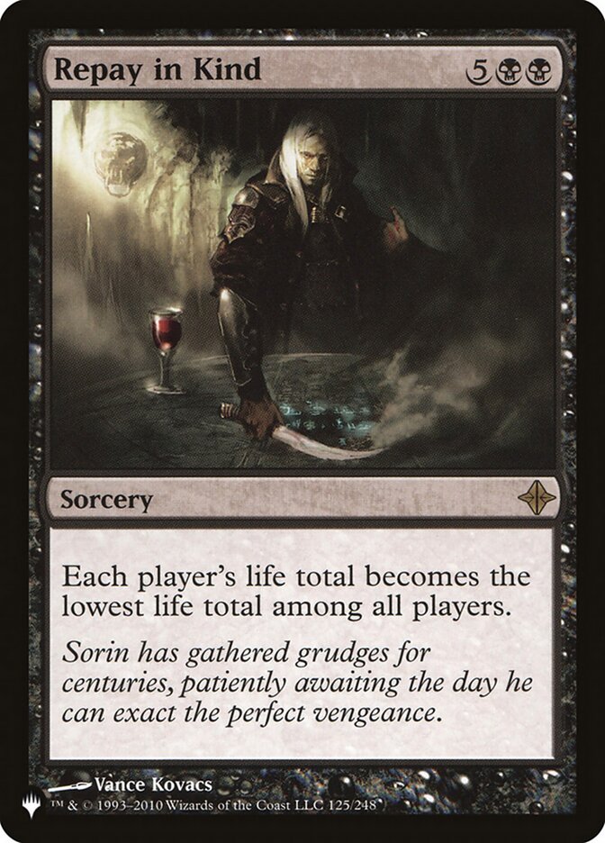 Repay in Kind [The List] | Impulse Games and Hobbies