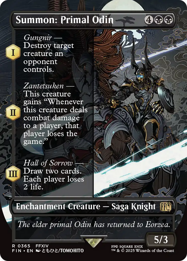 Summon: Primal Odin (Borderless) [FINAL FANTASY] | Impulse Games and Hobbies