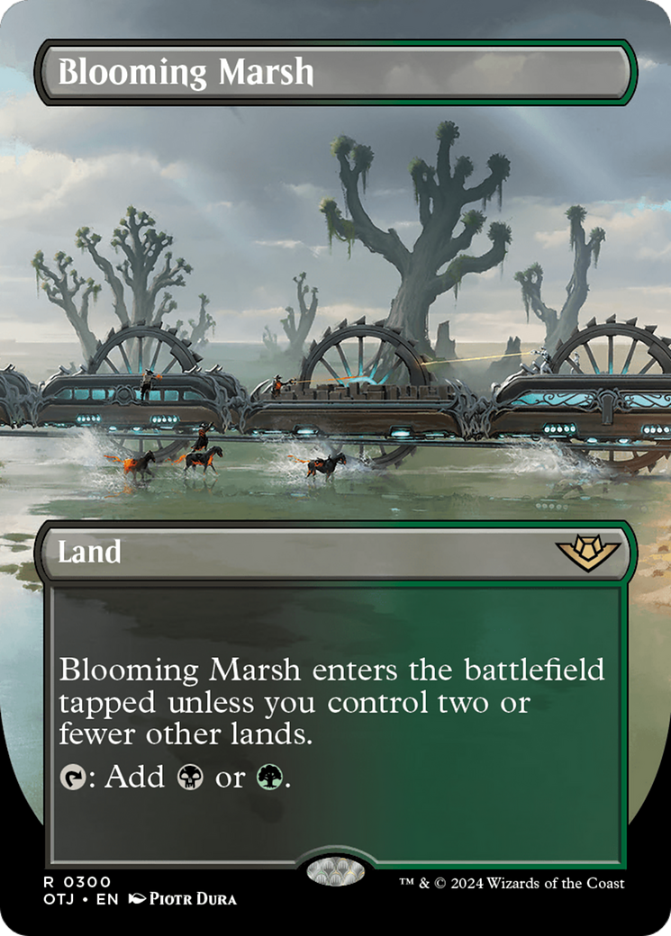 Blooming Marsh (Borderless) [Outlaws of Thunder Junction] | Impulse Games and Hobbies