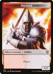 Copy // Soldier Double-Sided Token (Surge Foil) [Marvel Super Heroes Commander Tokens] | Impulse Games and Hobbies