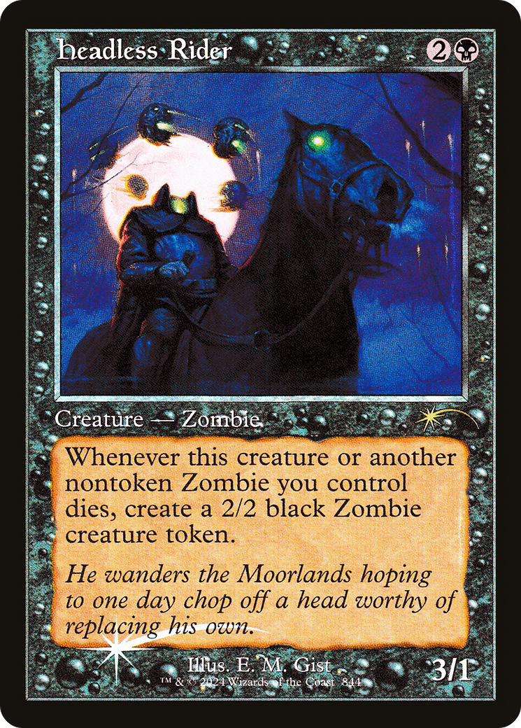 Headless Rider (Retro Frame) [Secret Lair Drop Series] | Impulse Games and Hobbies