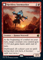 Reckless Stormseeker // Storm-Charged Slasher [Innistrad: Midnight Hunt] | Impulse Games and Hobbies