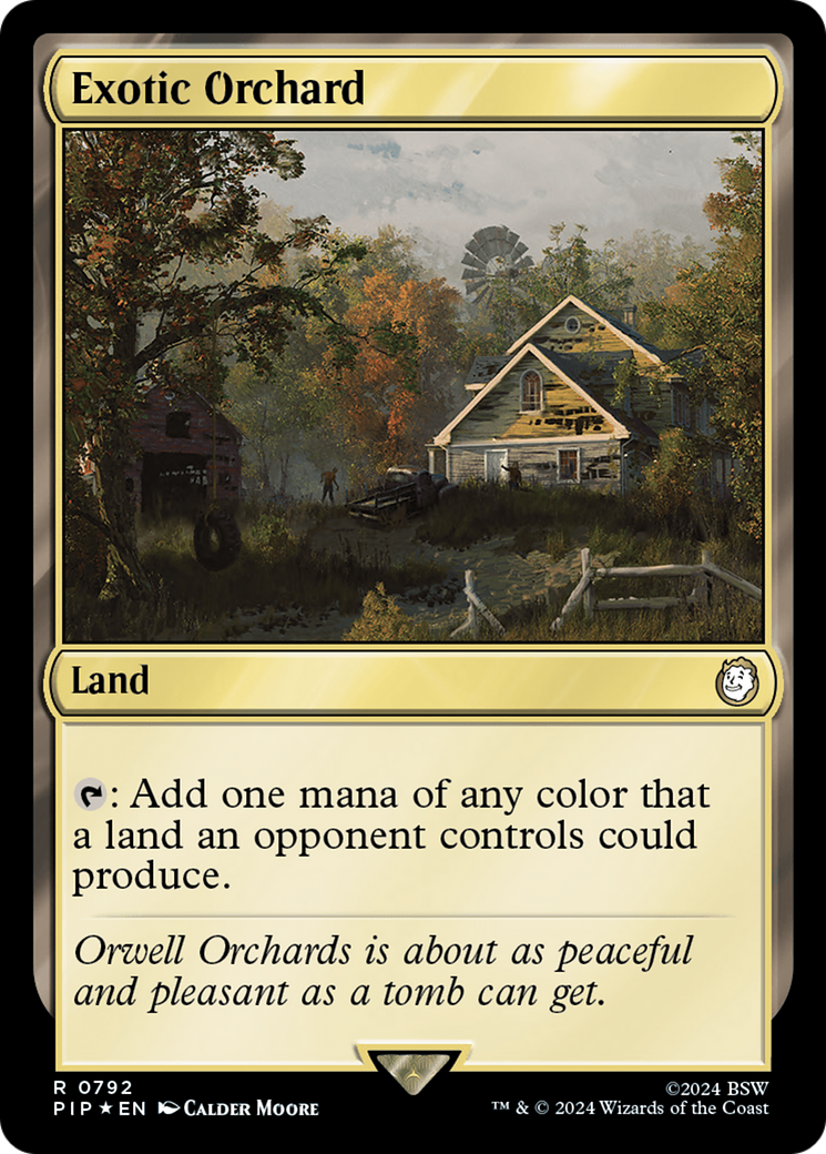 Exotic Orchard (Surge Foil) [Fallout] | Impulse Games and Hobbies