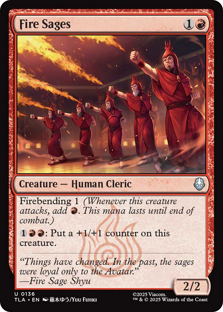 Fire Sages [Avatar: The Last Airbender] | Impulse Games and Hobbies