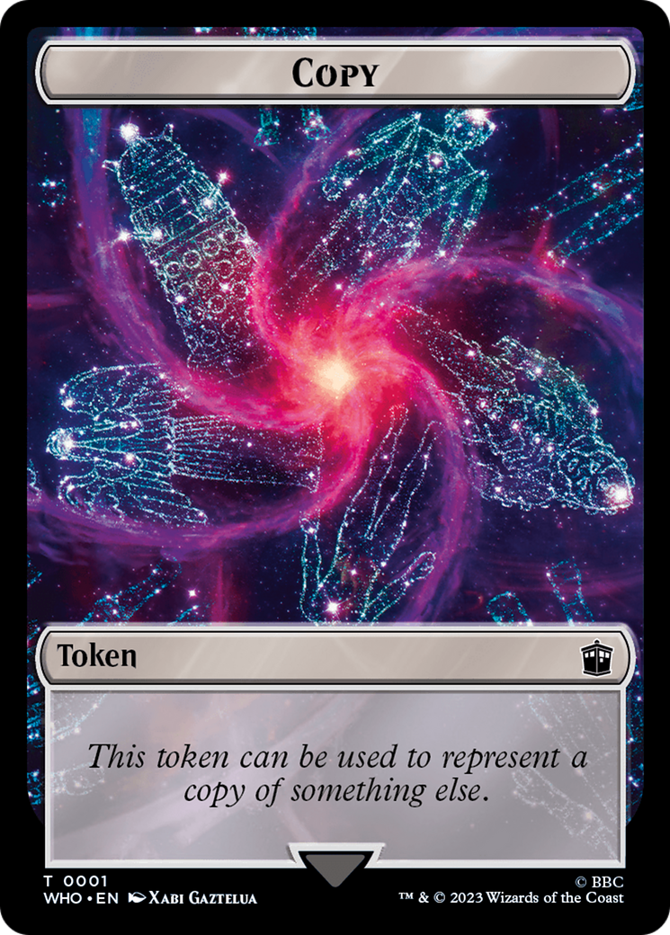 Copy // Alien Insect Double-Sided Token [Doctor Who Tokens] | Impulse Games and Hobbies