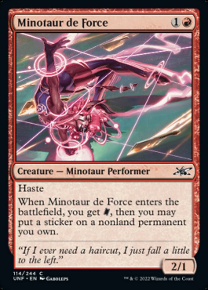 Minotaur de Force [Unfinity] | Impulse Games and Hobbies