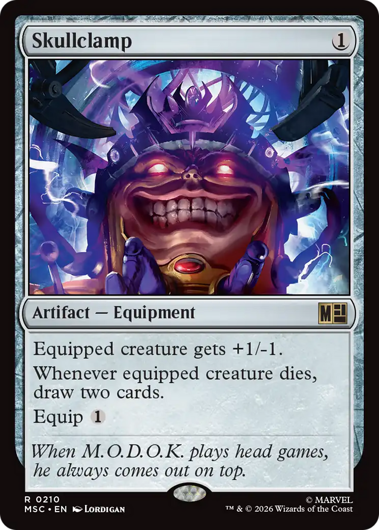 Skullclamp (Surge Foil) [Marvel Super Heroes Commander] | Impulse Games and Hobbies