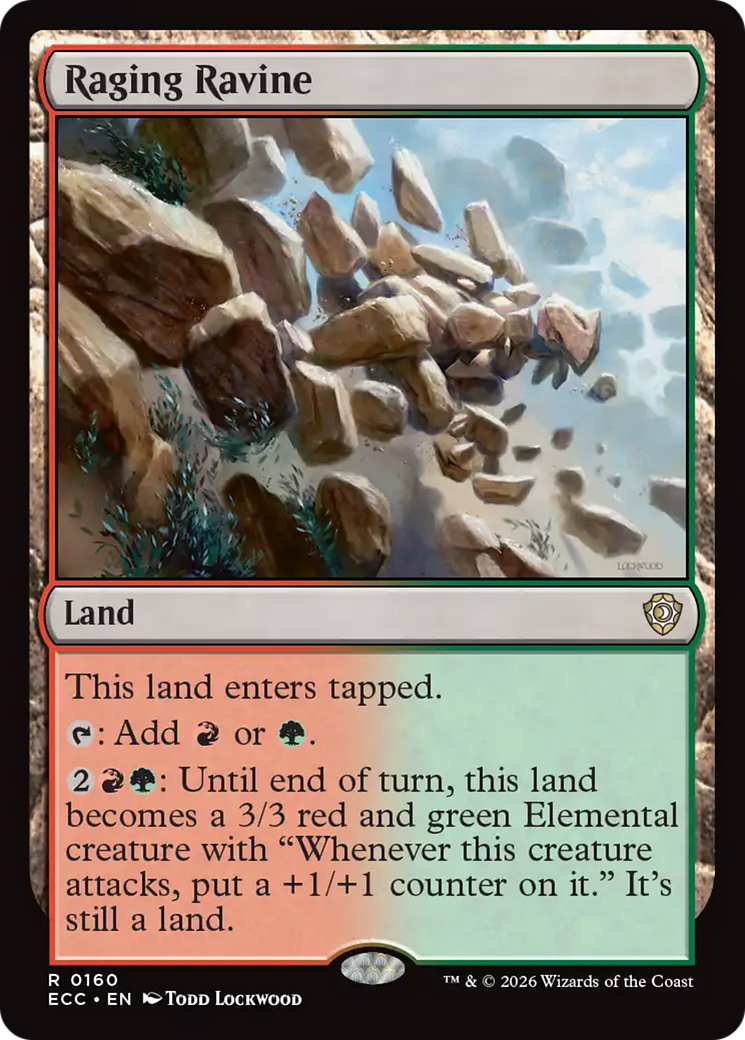 Raging Ravine [Lorwyn Eclipsed Commander] | Impulse Games and Hobbies