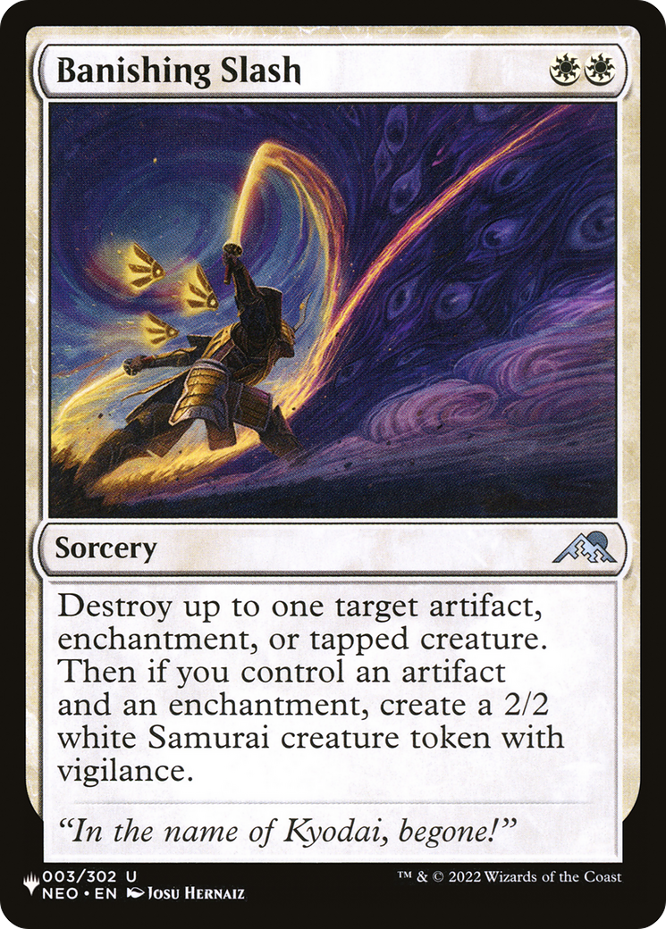 Banishing Slash [The List] | Impulse Games and Hobbies