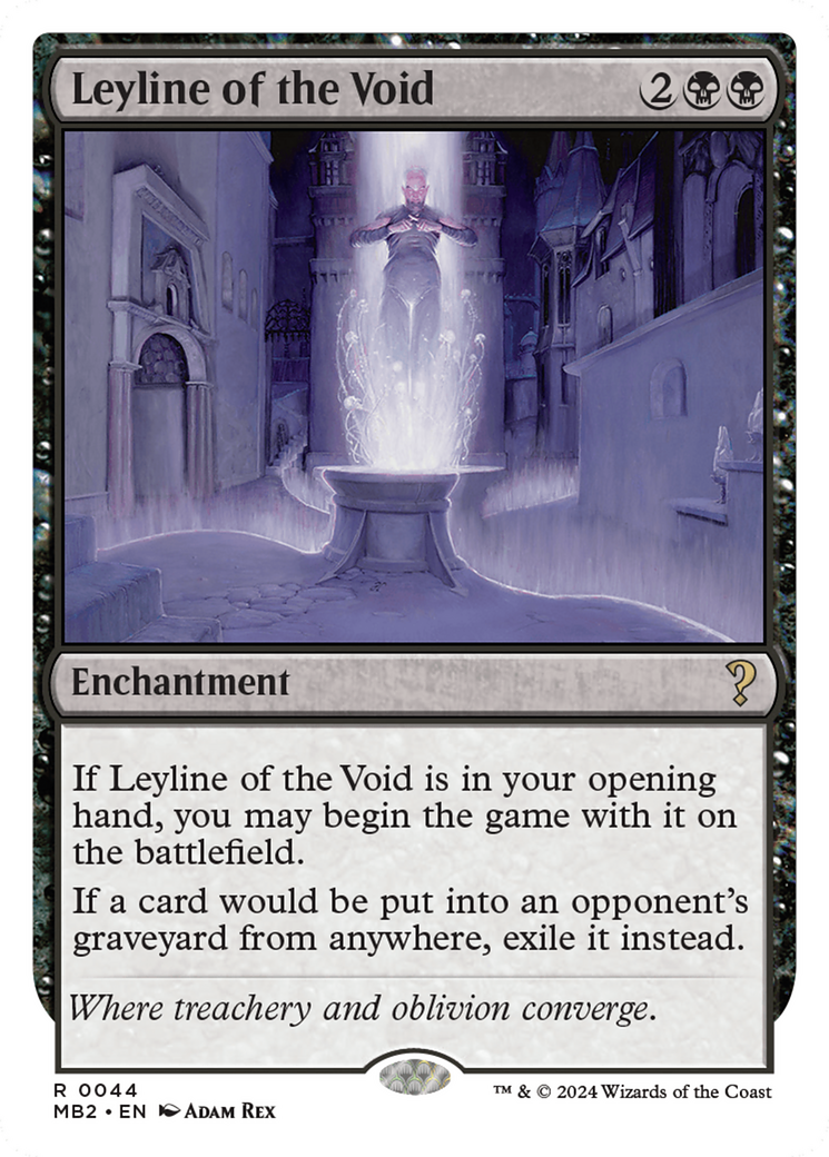 Leyline of the Void (White Border) [Mystery Booster 2] | Impulse Games and Hobbies