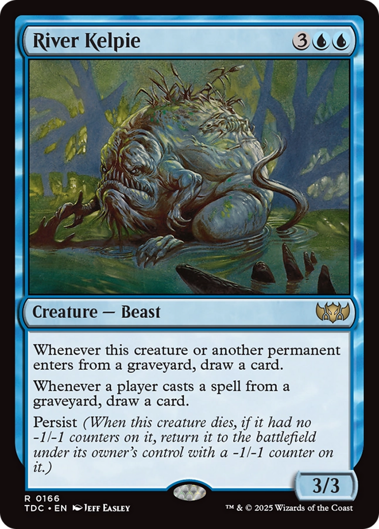 River Kelpie [Tarkir: Dragonstorm Commander] | Impulse Games and Hobbies