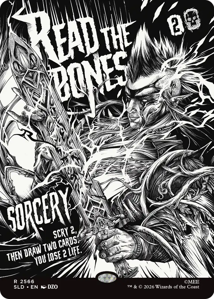 Read the Bones (2566) [Secret Lair Drop Series] | Impulse Games and Hobbies