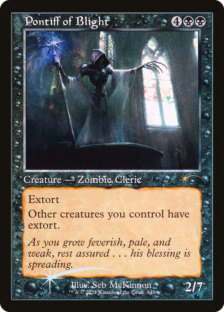 Pontiff of Blight (Retro Frame) [Secret Lair Drop Series] | Impulse Games and Hobbies