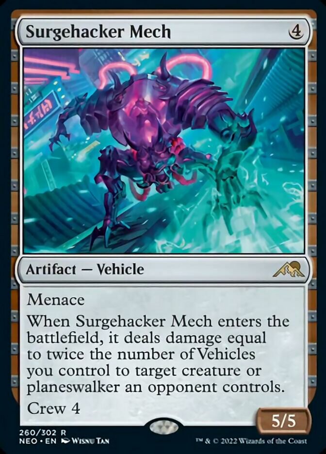 Surgehacker Mech [Kamigawa: Neon Dynasty] | Impulse Games and Hobbies