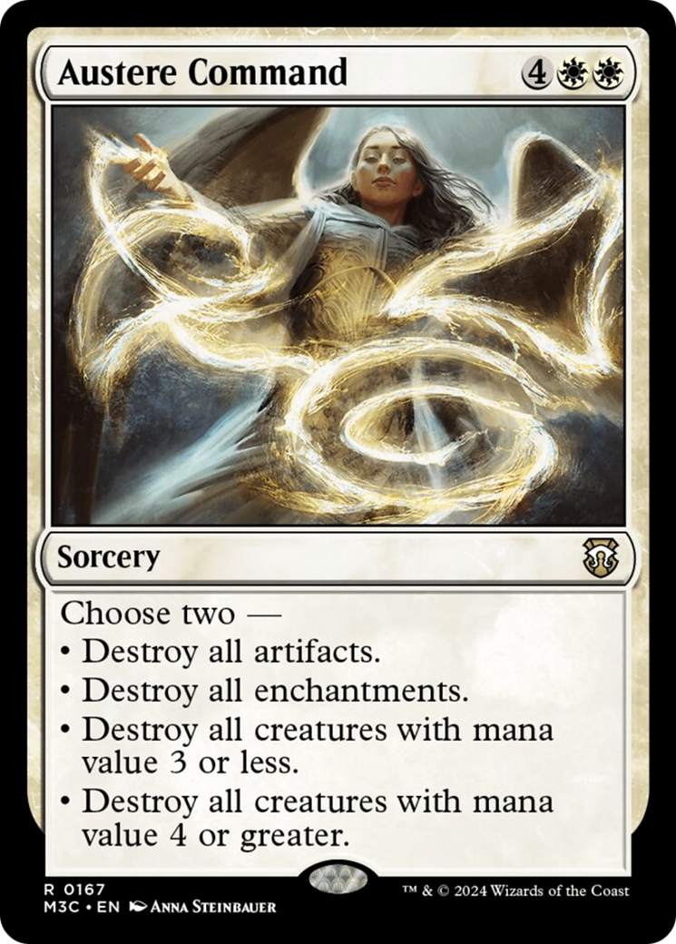 Austere Command (Ripple Foil) [Modern Horizons 3 Commander] | Impulse Games and Hobbies