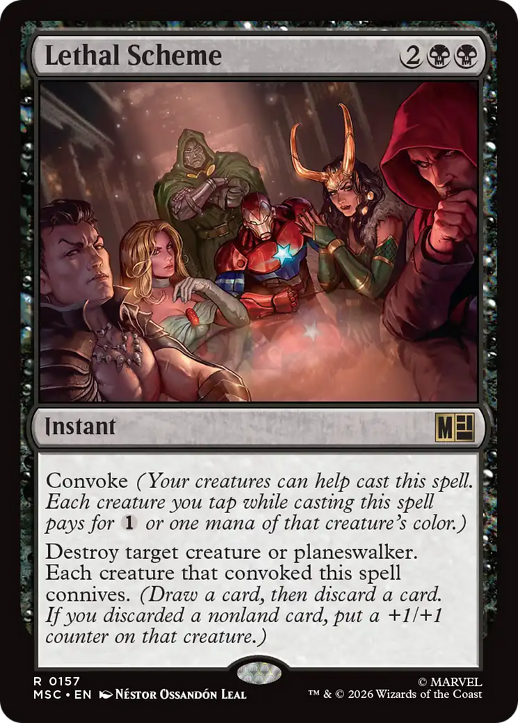 Lethal Scheme (Surge Foil) [Marvel Super Heroes Commander] | Impulse Games and Hobbies