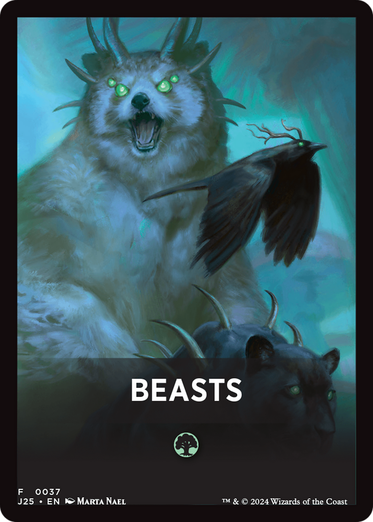 Beasts Theme Card [Foundations Jumpstart Front Cards] | Impulse Games and Hobbies