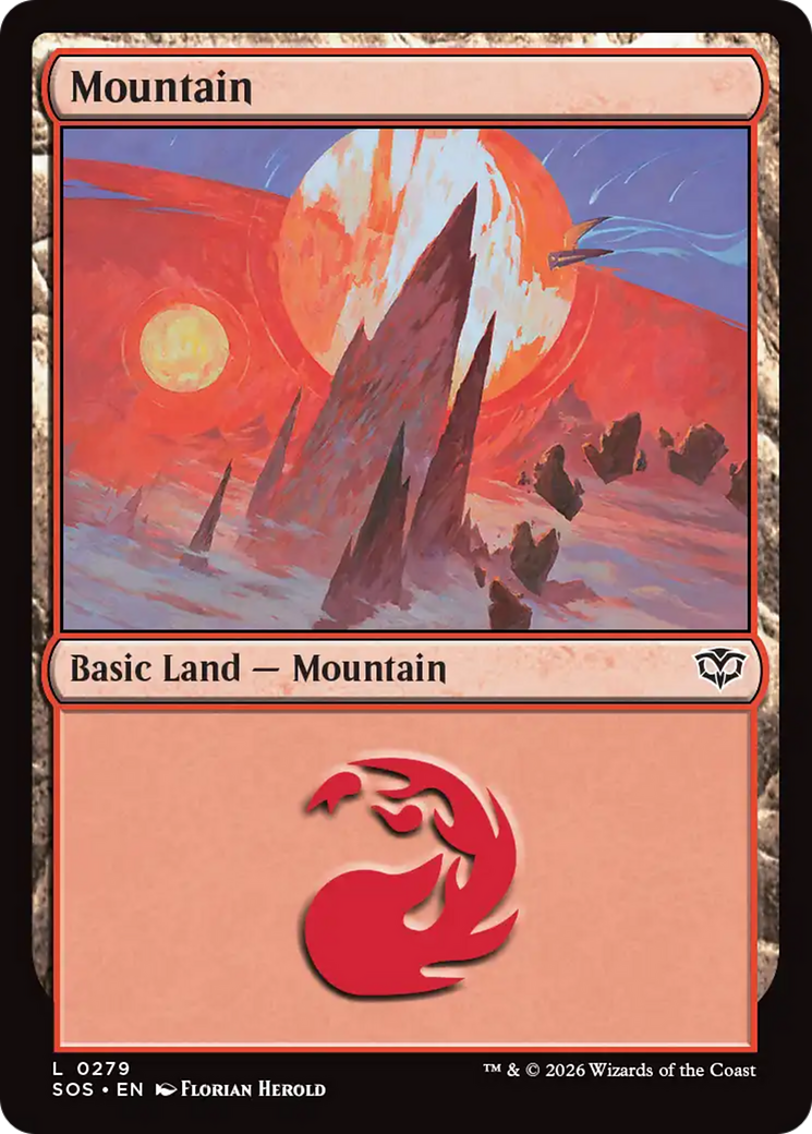 Mountain (0279) [Secrets of Strixhaven] | Impulse Games and Hobbies