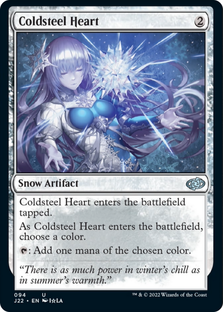 Coldsteel Heart [Jumpstart 2022] | Impulse Games and Hobbies