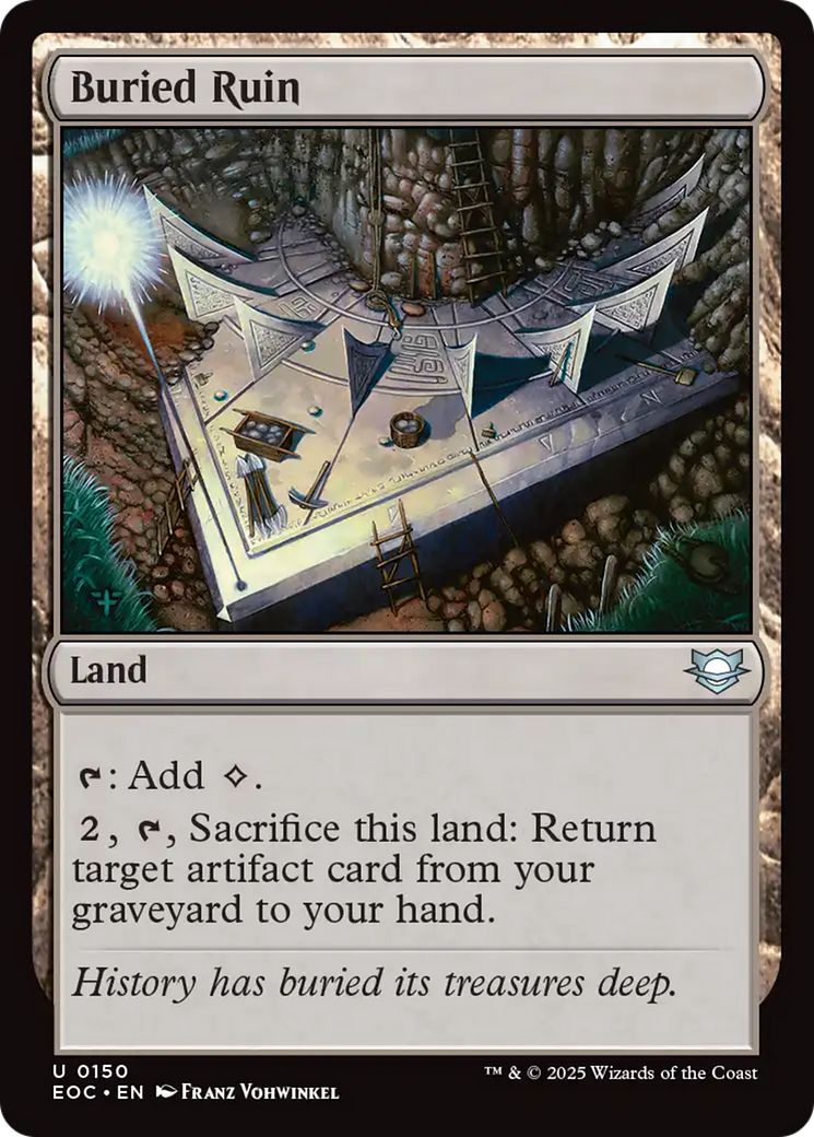 Buried Ruin [Edge of Eternities Commander] | Impulse Games and Hobbies