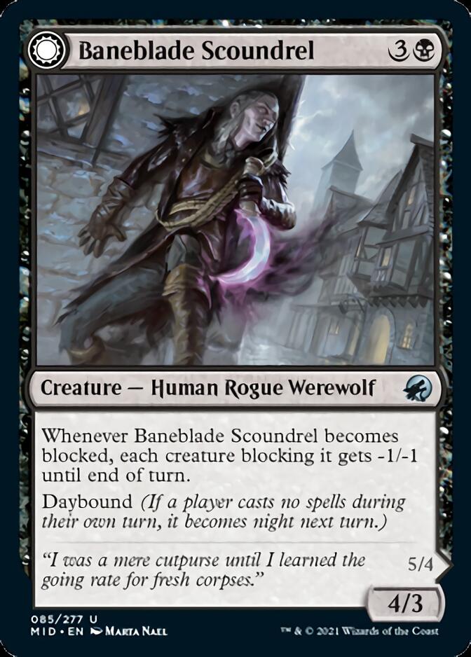 Baneblade Scoundrel // Baneclaw Marauder [Innistrad: Midnight Hunt] | Impulse Games and Hobbies