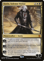 Sorin, Solemn Visitor [The List Reprints] | Impulse Games and Hobbies