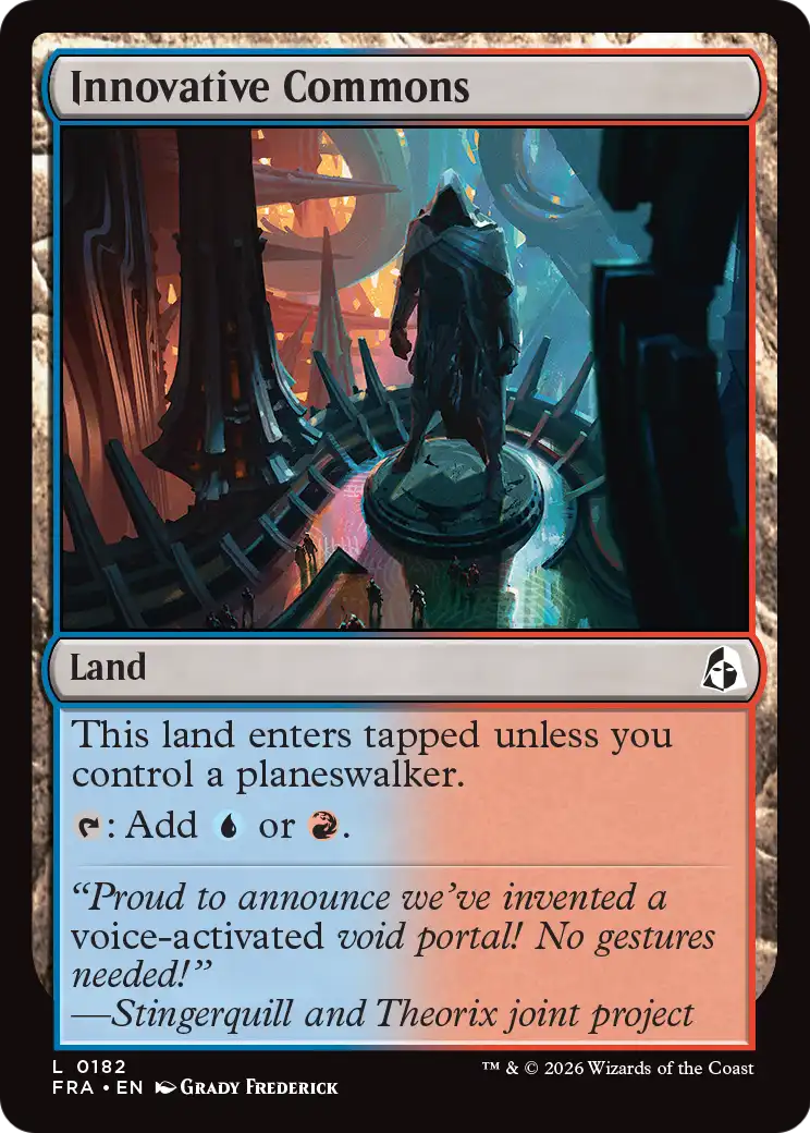 Innovative Commons [Reality Fracture] | Impulse Games and Hobbies