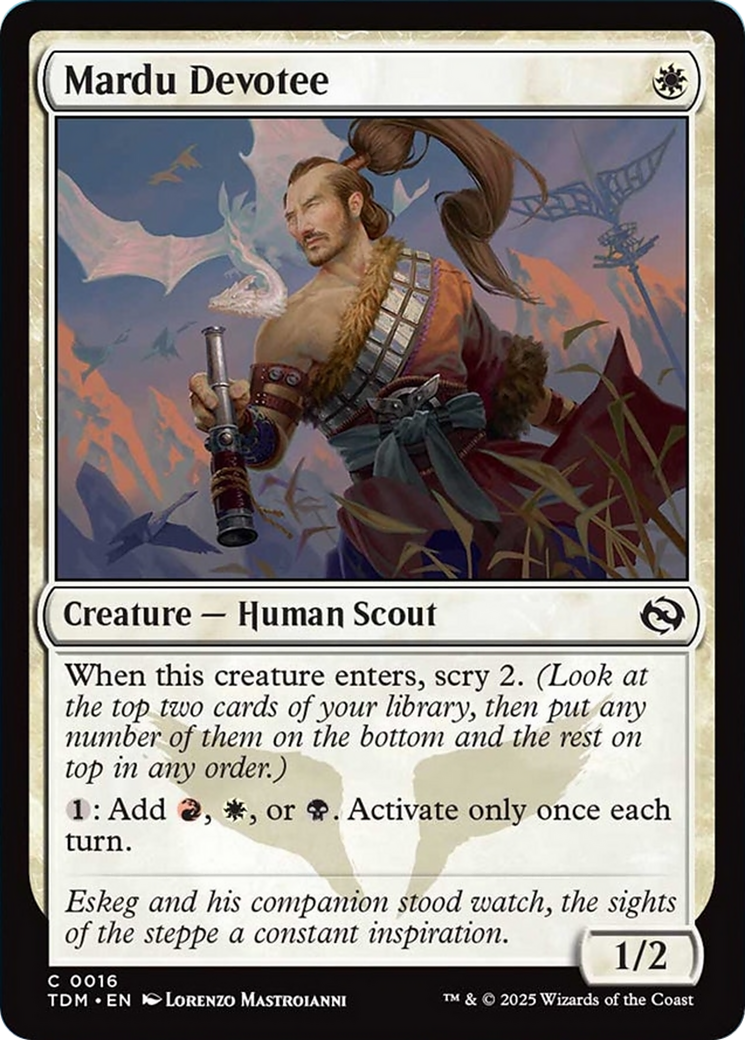 Mardu Devotee [Tarkir: Dragonstorm] | Impulse Games and Hobbies