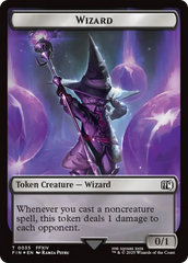 Hero (0031) // Wizard (0035) Double-Sided Token (Surge Foil) [FINAL FANTASY Tokens] | Impulse Games and Hobbies