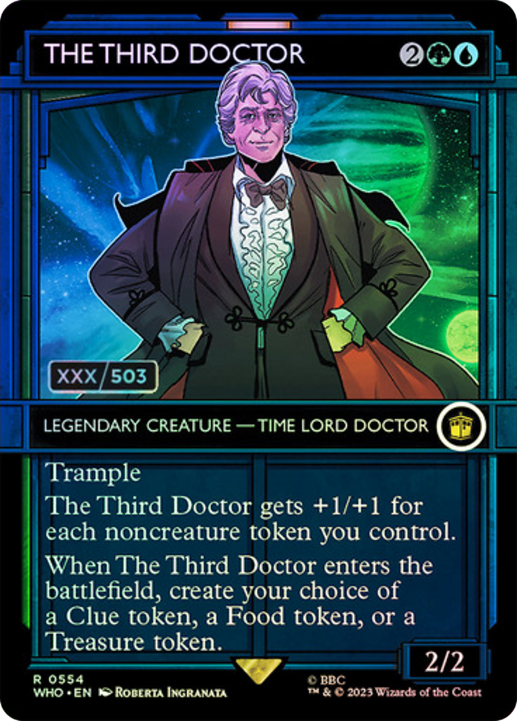 The Third Doctor (Serial Numbered) [Doctor Who] | Impulse Games and Hobbies