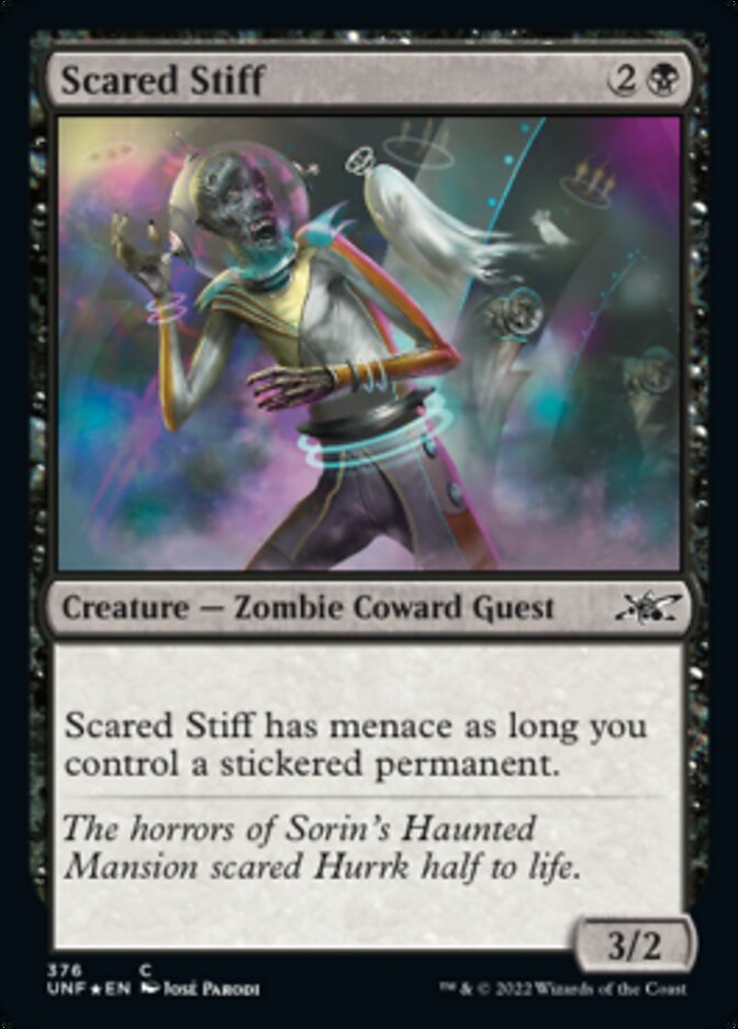 Scared Stiff (Galaxy Foil) [Unfinity] | Impulse Games and Hobbies