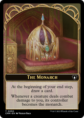 Copy (54) // The Monarch Double-Sided Token [Commander Masters Tokens] | Impulse Games and Hobbies