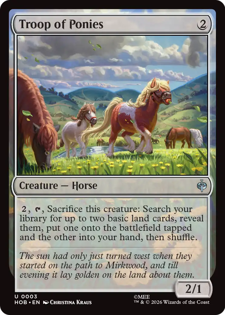 Troop of Ponies [The Hobbit] | Impulse Games and Hobbies