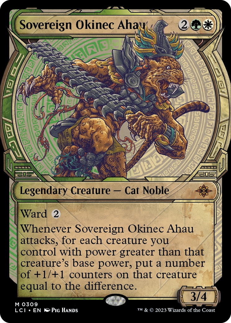 Sovereign Okinec Ahau (Showcase) [The Lost Caverns of Ixalan] | Impulse Games and Hobbies