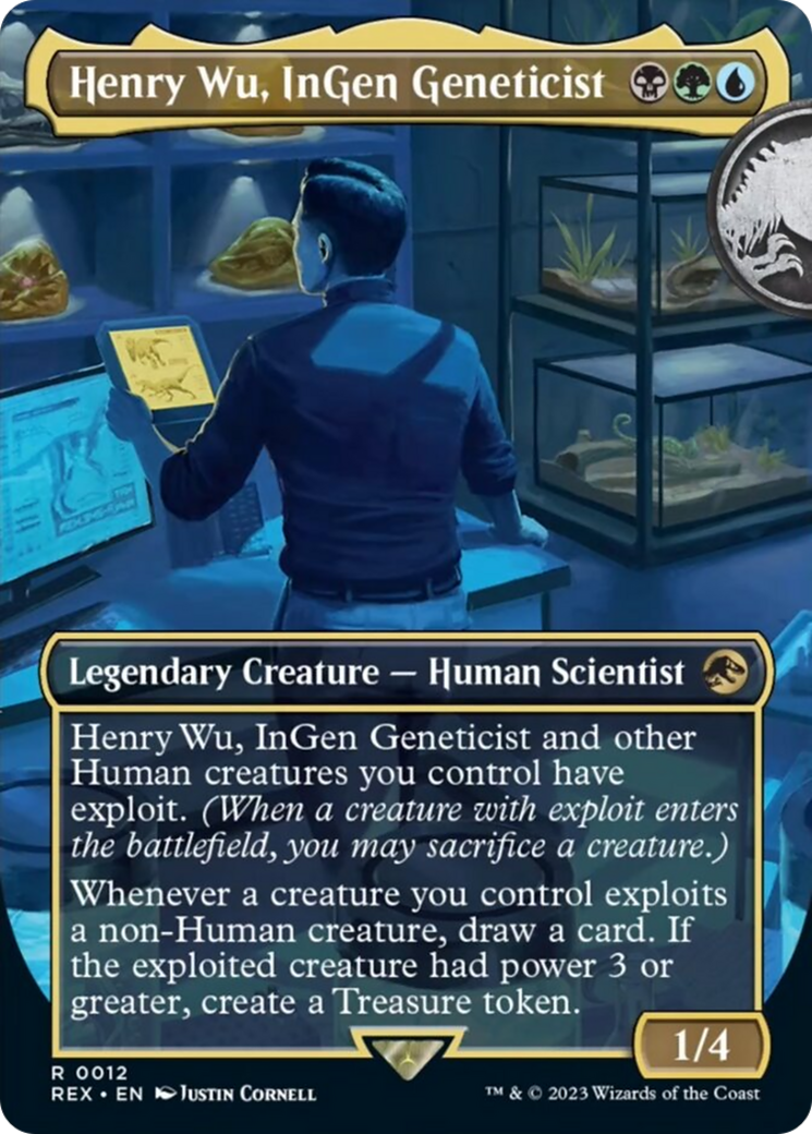 Henry Wu, InGen Geneticist (Borderless) [Jurassic World Collection] | Impulse Games and Hobbies