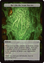 Rot Like the Scum You Are (Full Art) [Duskmourn: Archenemy] | Impulse Games and Hobbies