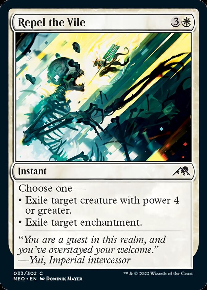 Repel the Vile [Kamigawa: Neon Dynasty] | Impulse Games and Hobbies