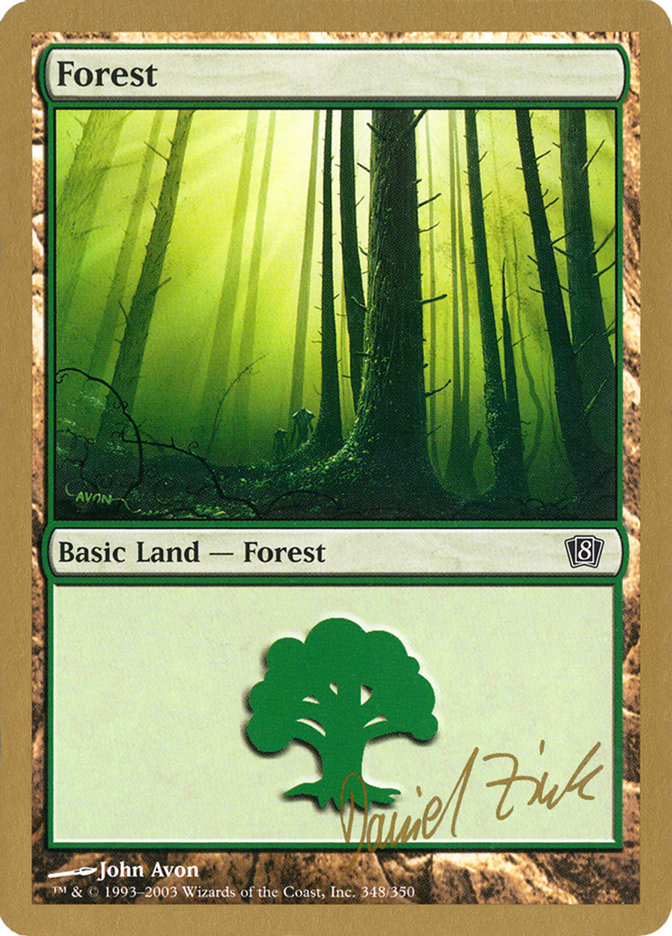 Forest (dz348) (Daniel Zink) [World Championship Decks 2003] | Impulse Games and Hobbies