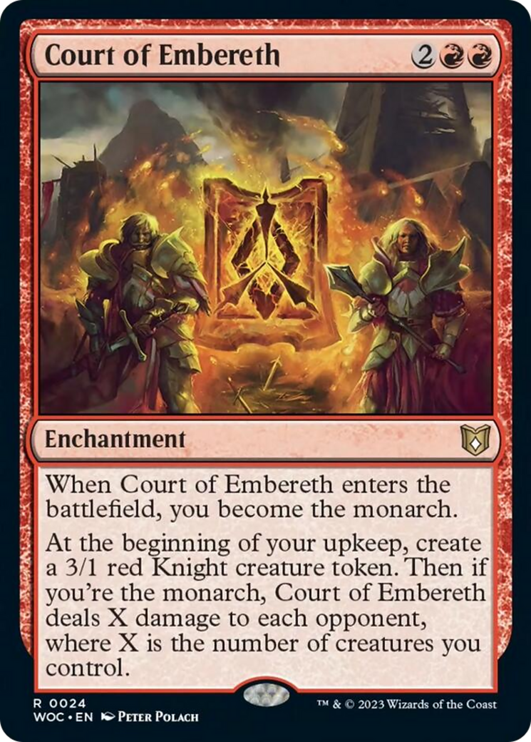 Court of Embereth [Wilds of Eldraine Commander] | Impulse Games and Hobbies