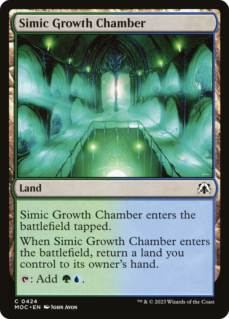 Simic Growth Chamber [March of the Machine Commander] | Impulse Games and Hobbies