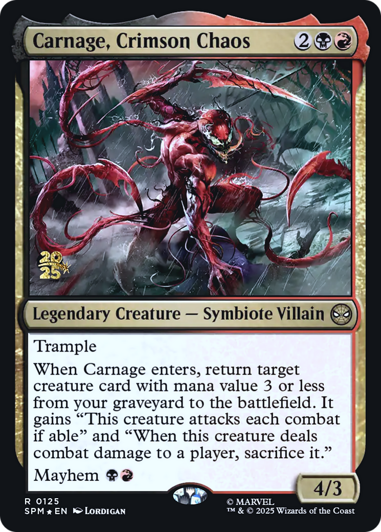 Carnage, Crimson Chaos [Wizards Play Network 2025] | Impulse Games and Hobbies