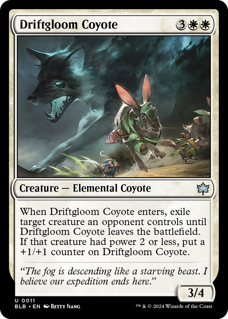 Driftgloom Coyote [Bloomburrow] | Impulse Games and Hobbies