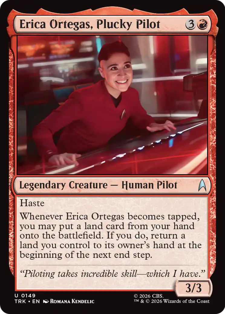 Erica Ortegas, Plucky Pilot [Star Trek] | Impulse Games and Hobbies