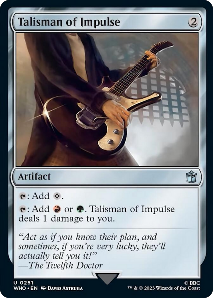 Talisman of Impulse [Doctor Who] | Impulse Games and Hobbies