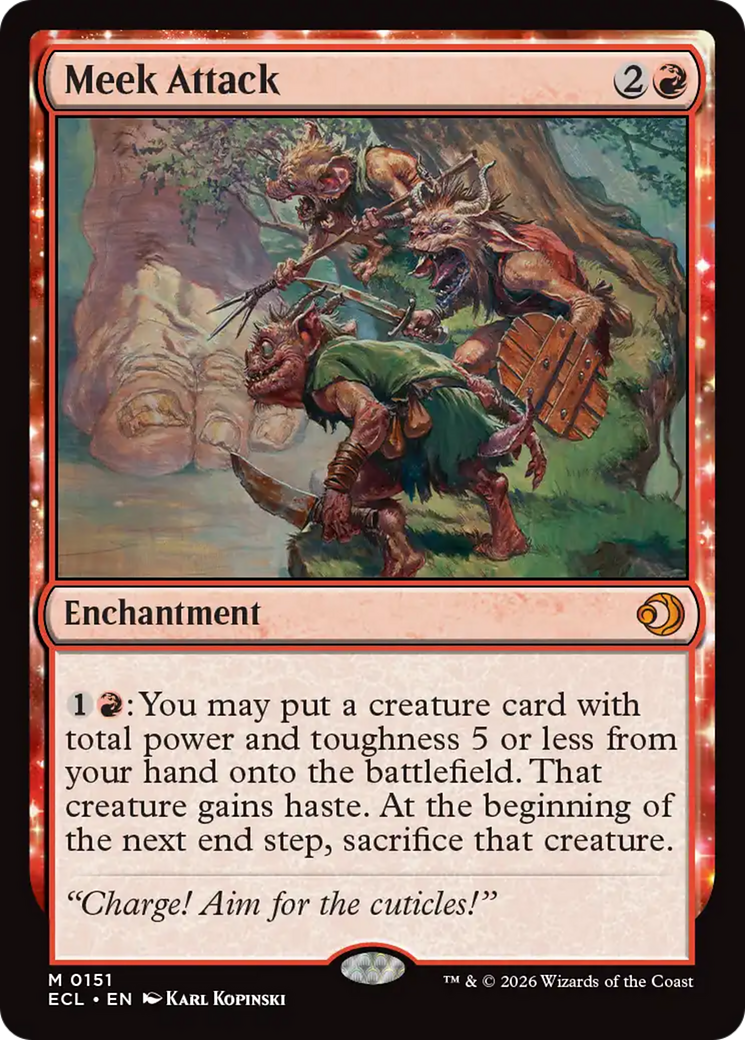 Meek Attack [Lorwyn Eclipsed] | Impulse Games and Hobbies