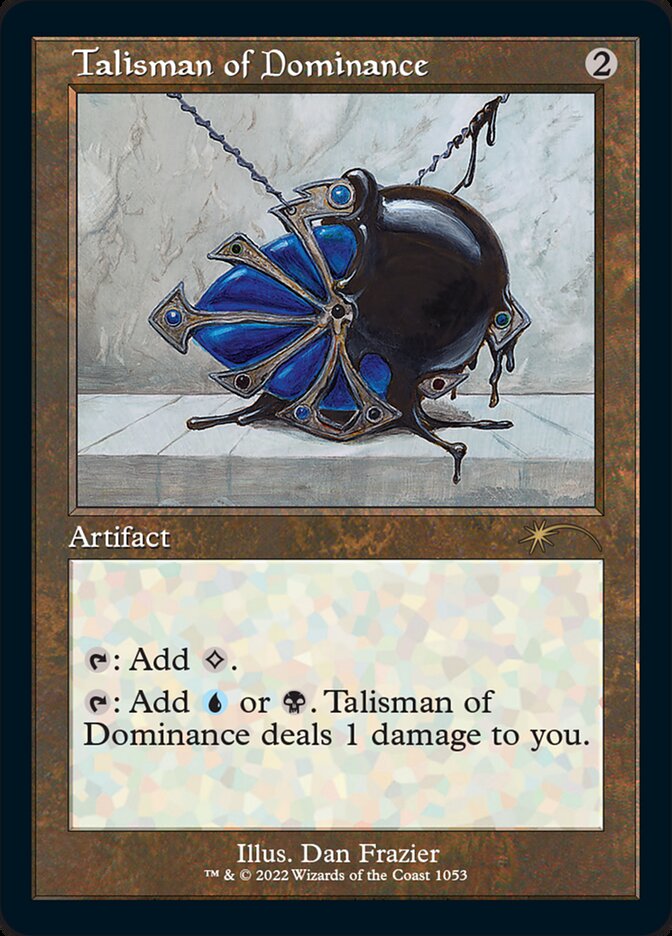 Talisman of Dominance (Foil Etched) [Secret Lair Drop Series] | Impulse Games and Hobbies