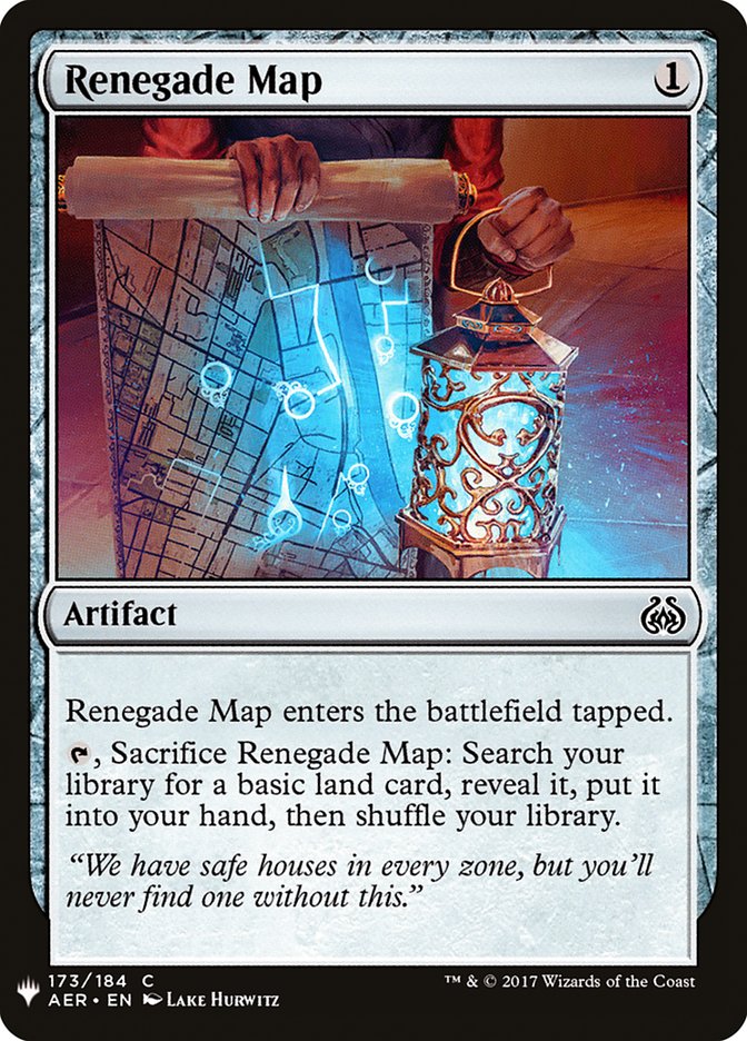 Renegade Map [Mystery Booster] | Impulse Games and Hobbies